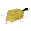 BREEINS new dumpling wrapper artifact manufacturer wholesale new home kitchen dumpling making artifact plastic multi-functional two yellow small size