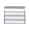 Wen Yijia silicone drain mat drain curtain roller curtain drain rack washbasin drain basket sink folding drain net kitchen sink foldable drain rack - small size 420mm