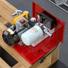 ASOYOGA oil pump hanging ton barrel electric diesel pump 12V24V220V assembly automatic start and stop electric pump hanging oil pump 220V-550w + in 3 out 6 + refueling gun + meter