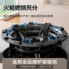 Thickened cast iron gas stove windshield, anti-slip bracket, universal gas stove bracket, flame-concentrating windshield, stove top and shelf, four-claw universal, non-slip and oxygen-permeable design/windproof and odor-free