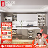 Haolaike cabinet customization overall cabinet kitchen cabinet kitchen decoration quartz stone kitchen countertop modern minimalist style modern style UV cabinet customization package price