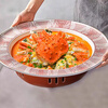 Shi Jin Chopped Pepper Fish Head Special Plate Seafood Dungeness Crab Special Large Lobster Grouper Steamed Fish Head Plate Private Kitchen Plate Plus Rich Netted Plate 18 inches