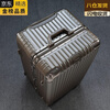 MDNG imported quality brand-name suitcase from Japan, men's 100-inch password leather box, large capacity, women's extra large trolley travel, titanium gold thickened aluminum frame + 50% capacity 110-inch