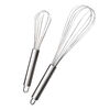 NAOISKEY stainless steel manual egg beater household mini baking mixing artifact small egg beater 8 inches