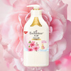 Enchanteur fragrance shower gel, moisturizing shower gel, soft skin, long-lasting fragrance, peach blossom fragrance 1336g set