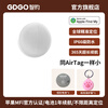 GDGO Apple-specific certified AirTag locator, fashionable children's school bag, campus backpack, suitcase, keychain pendant, smart Bluetooth anti-lost tracker, pink cat claw