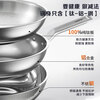 Boss wok pure titanium non-stick wok uncoated wok hammer pattern antibacterial less oil smoke wok gas induction cooker universal 32cm