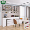 Mengyang sideboard dining table integrated wall-mounted small apartment rotatable living room home kitchen storage cabinet sweeper storage cabinet 160 dining table cabinet