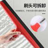 Yigongding wiper mop floor scraper floor collodion wiper cleaning mop commercial hotel bathroom mop and wiper red 45CM