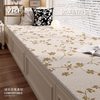 VRF simple bay window mat window sill mat waterproof imitation cashmere 2026 new master bedroom balcony tatami plush cushion sunset neon coast-bay window 60x160cm skin-friendly and formaldehyde-free