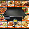 Tereside Teppanyaki Beef Customized Commercial Grilled Squid Gas Stove Street Stall Grilled Cold Noodle Baking Pan Commercial Street Stall Drawer Model + Protection Furnace (Single Furnace) 100*45cm*10mm
