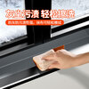 Mileqi windproof tape for door and window gaps without leaving any glue to seal the window artifact. Winter seal strip to prevent wind leakage and warm film. Seamless waterproof and cold-proof film. 50mm wide * 50 meters long. Silver 1 roll.