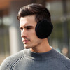 Bovonik earmuffs earmuffs earbags plush earmuffs for men and women winter back-wearing warm earmuffs Erbin same style black