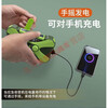 Wen Shiou hand-operated generator 10000ma emergency household generator radio multi-function solar charging orange military green 10000 mAh