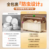 Jingyan dish storage box drain bowl rack dish storage rack kitchen cupboard with cover dish storage rack countertop placement