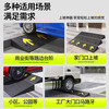 Minggu step slope mat threshold curb roadside triangle step mat car climbing uphill mat 100*50*16cm rubber and plastic type black