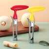 LZJV German core remover stainless steel household apple pear fruit push-type multi-functional coring and seed removal tool stainless steel core remover red
