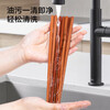 Licheers red sandalwood chopsticks household wooden mildew-proof and anti-slip chopsticks paint-free and wax-free chopsticks tableware set 10 pairs