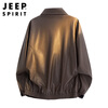 JEEP SPIRIT Jeep leather jacket men's motorcycle jacket men's autumn and winter high-end casual American fashion brand top clothes