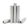 Jinchao 304 stainless steel internal thread conical pin 1 50 taper pin GB118 positioning pin 5/6/8/10/12 M30*170 (1 piece) carbon steel