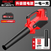 Delixi Electric lithium hair dryer industrial violent fan rechargeable blower snow blower dust removal household dust blowing power tool