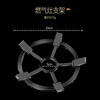 Pan stove rack, stove anti-slip bracket accessories, cast iron gas stove fire gathering windshield, household universal windshield and energy gathering four-claw cast iron windshield