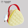 It just so happens that the mini cloud insulation bag is a portable breakfast insulation bag for students and children, a rice ball bag, a portable lunch bag, a large yellow bag with small clouds