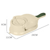 BREEINS new dumpling wrapper artifact manufacturer wholesale new home kitchen dumpling making artifact plastic multi-functional two yellow small size