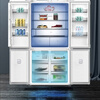 Meiling 560 liter 560WP9BTZ ice making refrigerator embedded cross door frequency conversion automatic ice making large capacity home