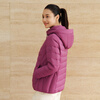 Tambor Lightweight Down Jacket Women's Short Loose Removable Hat Autumn Warm Women's Jacket TD236256 Rich Purple 175
