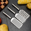 FVFH German multifunctional stainless steel grater cheese grater cheese grater vegetable and fruit grater radish grater bow grater small hole grater