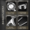 Aiboduo dumpling making tool 304 stainless steel dumpling wrapper mold lazy quick automatic dumpling making tool dumpling maker 304 steel dumpling tool boxed