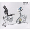 Kang Lejia horizontal exercise bike home bicycle indoor sports bicycle middle-aged and elderly fitness equipment lower limb training black