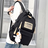 PRUDE school bag junior high school boys reduce burden high school students girls college students large capacity backpack travel backpack black