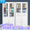 Lixuan File Cabinet Iron Cabinet Steel Office Cabinet Finance Office File Cabinet Iron Data Cabinet Short Cabinet Locked Voucher Cabinet Large Equipment File Cabinet Thickened