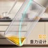 Best helper spray and pour all-in-one dual-purpose oil bottle kitchen special glass oil bottle food grade quantitative oil spray bottle seasoning bottle 500ml