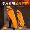 Kangbo Jiuan Fireproof Cloak Double-layer Silicone Household Fire Blanket High Temperature Resistance and Insulation High-rise Fire Escape Clothes and Equipment Cloak (Children's Style) Thickened Silicone Cloak 1.1m*1.3