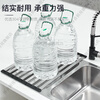 Huaiyin Kitchen Sink Drain Rack 304 Stainless Steel Foldable Wash Basin Water Filter Roller Curtain Pool Drain Basket Rack Upgraded Folding Drain Rack 32*34.5