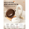 High-end casserole pot, special soup pot for gas stove, claypot rice soup, ceramic dry-cooked stew pot, extra thick, non-stick for stir-frying/non-cracking when dry-cooked, suitable for 2-4 people 2.5L