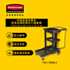 RUBBERMAID COMMERCIAL PRODUCTS Rubbermaid cleaning cart hotel guest room cart property cleaning service cart linen cart traditional large capacity cleaning cart traditional cleaning cart 617388