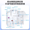 Xiaomi (MI) Whole House Smart Home Control System Set Lighting Curtain Customized Design Plan Three Bedrooms and Two Living Rooms Whole House Smart Package丨Consult customer service for free design plan