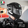 AGV K1 S helmet motorcycle motorcycle full-face wide-angle ventilated all-season lightweight cycling and running helmet for men and women new 3C certification shipped from Jingdong warehouse BLACK bright black XL (59-61 head circumference recommended)