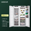 Lingchu fully built-in refrigerator double-door large capacity ultra-thin side-by-side door zero-inlay flat inlay inlay hidden cabinet household refrigerator frost-free subsidy 20% first-level energy efficiency flagship combination model L15PRO17PRO (with ice making)