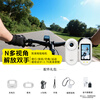 FETANA Thumb Action Camera HD Anti-Shake Pocket Camera vlog Travel Handheld Cycling Motorcycle Driving Recorder Helmet Chest Magnetic Body Camera First View MZ1 White Magnetic Suit Charging Case + Back Clip + Magnetic Halter 128G Memory Card