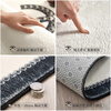 KAYE Bedroom Bedside Blanket Light Luxurious and High-end Room Bed Under and Front Small Cushion Living Room Sofa Coffee Table Blanket Thick Carpet FYR-K Yufeng-01 50X140cm