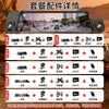Enbosheng driving recorder 360-degree panoramic 4K high-definition without blind spots 24-hour parking monitoring front and rear dual recording reversing images 4K front and rear dual recording parking monitoring + WIFI + voice control + 64G 10-inch streaming media rearview mirror starlight night vision + reversing image + self-deleting when full