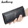 Baellerry wallet new style women's long Korean style multi-card zipper mobile phone bag fashionable versatile clutch red