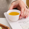 Miaoxinsi disposable kungfu thickened rice husk small tea set cup high-end rice husk space tea cup accessories 60ml 50 pieces