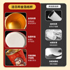 Jieribang's new Year of the Horse gold foil paper cup disposable paper cup thickened anti-scalding and high temperature resistant household tea cup beer cup 50 pieces