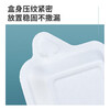 Temeiju disposable plate cake plate outdoor barbecue picnic plate sugarcane paper plate dessert tray 11.3cm 50 pieces